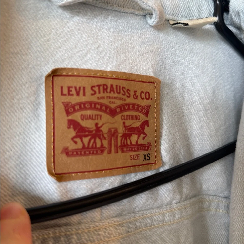 Levi’s 501 Light Blue Denim Jacket - Picture 3 of 5